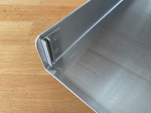 Backbleche 60x40 cm neu 2x Schnittkuchenbleche Schnittenbleche f