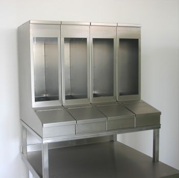 Zutatenspender auf dem Aufsatzbord aus Edelstahl V2A