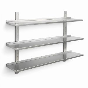 Wandbord "Flexibel" aus Edelstahl Wb 315093