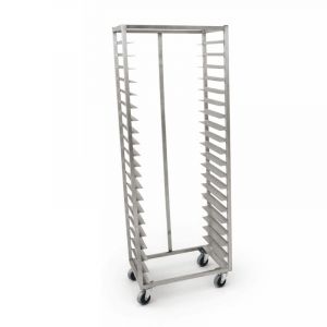 Frosterwagen Premium 60/40 Quereinschub aus Edelstahl