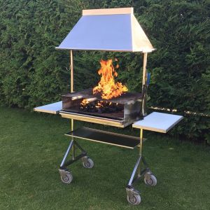 Edelstahl-Grill GR 666065
