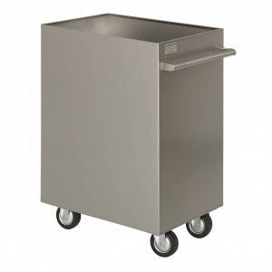 Mehlwagen aus Edelstahl für 100 Kg Mehl