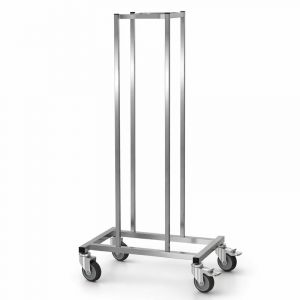 Rollerstapler aus Edelstahl - allein stehend