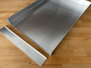Schnittenblech Alu 58 / 40 cm