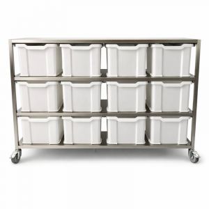 Zutatenwagen ZW 207012 Edelstahl