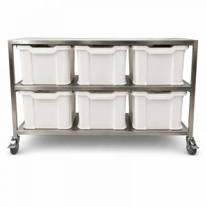 Zutatenwagen ZW 207006 Edelstahl