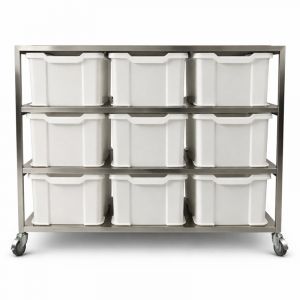 Zutatenwagen ZW 207009 Edelstahl