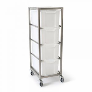 Zutatenwagen ZW 207044 aus Edelstahl