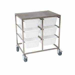 Zutatenwagen ZW 205006 aus Edelstahl