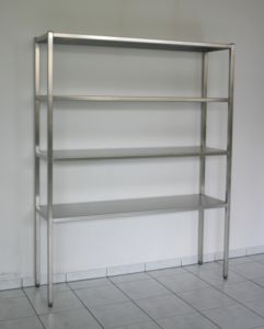 Edelstahlregal RE 400144