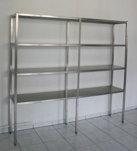 Edelstahlregal RE 400194