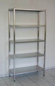 Edelstahlregal RE 401094
