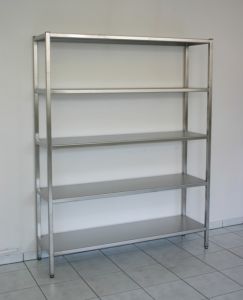 Edelstahlregal RE 401144