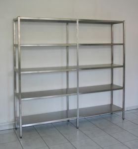 Edelstahlregal RE 401194