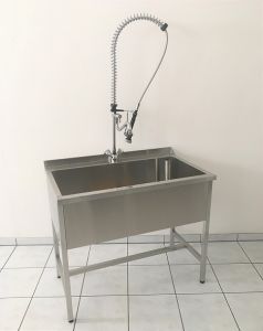 Rechteckspüle RS 620001 mit Geschirrbrause