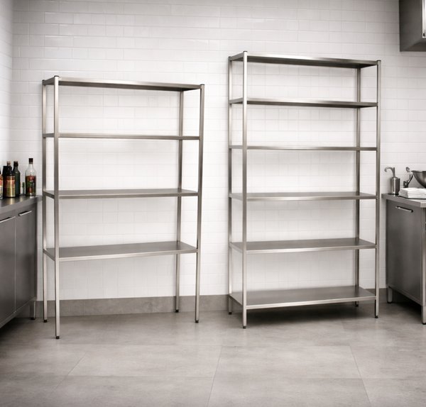 Edelstahl Regal für die Gastronomie