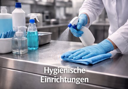 Edelstahlmöbel für hygienische Einrichtungen